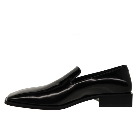 Salvatore Ferragamo Chagall Loafers Shoes Black Patent Leather Size 11 New main image 6